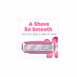 Schick Quattro for Women Value Pack with 1 Razor and 4 Razor Blade Refills