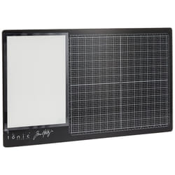 Tim Holtz Glass Cutting Mat - Left Handed Work Surface with 12x14 Meas