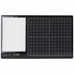 Tim Holtz Glass Cutting Mat - Left Handed Work Surface with 12x14 Meas