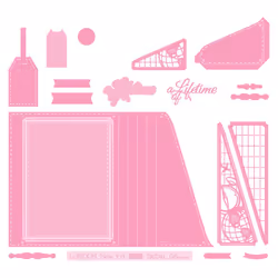 A Lifetime of Adventure Mini Memory Book Creator Die Set - 5501e