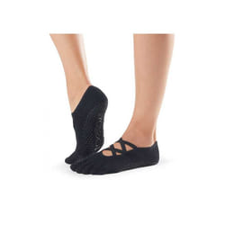ToeSox S05825BLK sock Unisex Footie socks Black