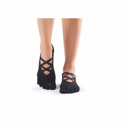 ToeSox S05825BLK sock Unisex Footie socks Black