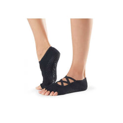 ToeSox S05925BLK sock Unisex Footie socks Black