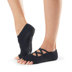ToeSox S05926BLK sock Unisex Footie socks Black 2 pair(s)