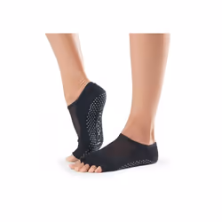 ToeSox S05726BLK, Footie socks, Black, Adult, Unisex, M, Active / Workout