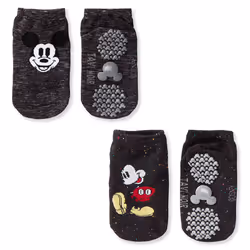 Tavi Noir Disney Kids Grip, Footie socks, Black, Multicolour, Child, Unisex, S - M, 2 pair(s)