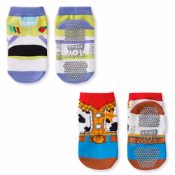 Tavi Noir Disney Kids Grip, Footie socks, Multicolour, Child, Unisex, S - M, 2 pair(s)