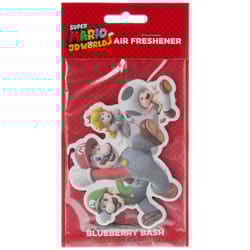 Just Funky Super Mario Group Air Freshener | Licensed Nintendo Accessories | Perfect Accessory for Car  Home  Office | Blueberry Scent