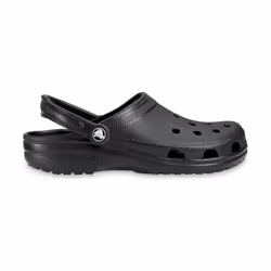 Crocs Adults Unisex 10001 Classic Cushioned Clogs - 12 UK, Black