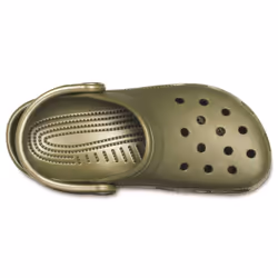 Crocs: Army Green Classic Clog UK Size 9 - Additional view 4