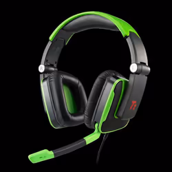 Tt eSPORTS Console One, Wired, Gaming, 20 - 20000 Hz, Headset, Black, Green