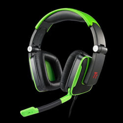 Tt eSPORTS Console One Headset Wired Head-band Gaming Black, Green