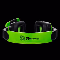 Tt eSPORTS Console One Headset Wired Head-band Gaming Black, Green