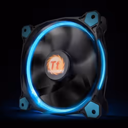 Thermaltake Riing 12 Computer case Fan 12 cm Black, Blue