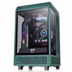 Thermaltake The Tower 100, Mini Tower, PC, Green, Mini-ITX, SPCC, 19 cm