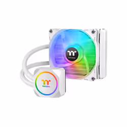 Thermaltake TH120 ARGB, All-in-one liquid cooler, 12 cm, 500 RPM, 2000 RPM, White