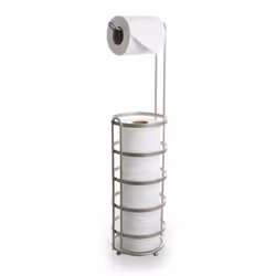 BINO 'Lafayette' Free Standing Toilet Paper Holder Nickel
