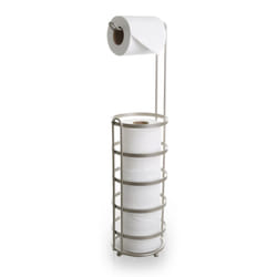 BINO 'Lafayette' Free Standing Toilet Paper Holder  Nickel
