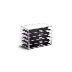 | 5 Drawer Makeup Organizer - Fifth Avenue | THE MANHATTAN SERIES | Makeup Drawer Organizer | Makeup Storage | Cosmetic Organ ...
