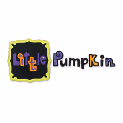 Sizzix Sizzlits Die Set 3PK - Frame & Phrase Little Pumpkin Set by Brenda Pinnick