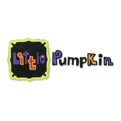 Sizzix Sizzlits Die Set 3PK - Frame & Phrase  Little Pumpkin Set by Brenda Pinnick