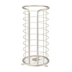 mDESIGN 2961MDBST toilet roll holder Floorstanding Satin steel