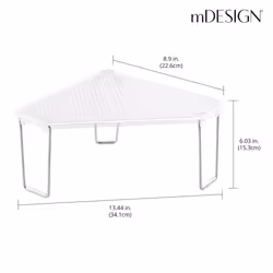 mDESIGN 6886MDBST shelve Steel Transparent