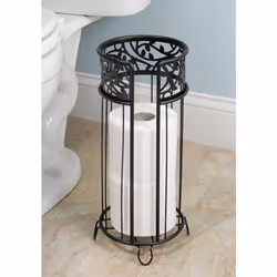 mDESIGN 8111MDBST toilet roll holder Floorstanding Black