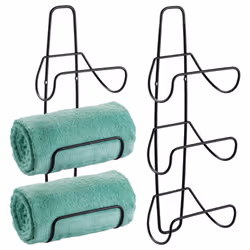 mDESIGN 9914MDBST towel holder/ring Wall-mounted Bronze