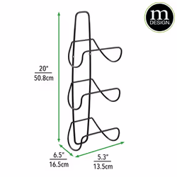mDESIGN 9914MDBST towel holder/ring Wall-mounted Bronze