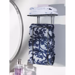 mDESIGN 9967MDBST towel holder/ring Wall-mounted Chrome