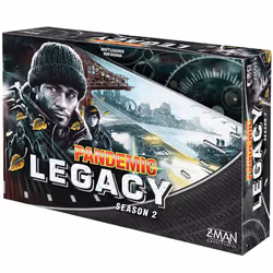Z-Man Games Pandemic Legacy Season 2 Board Game - Black