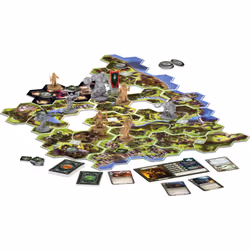 Asmodee The Lord of the Rings: Journeys in Middle-Earth Embark on your own adventures in J.R.R. Tolkien's iconic world with this fully cooperative, app-supported board game! Battle villainous foes and make courageous choices as part of a thrilling campaign. Board game - Additional view 2
