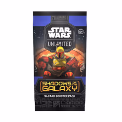 Star Wars Unlimited Shadows Of The Galaxy 16 Card Booster Pack
