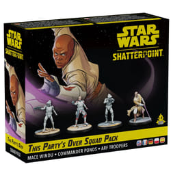 Atomic Mass Games Star Wars: Shatterpoint - This Party's Over: Mace Windu Squad Pack Figure