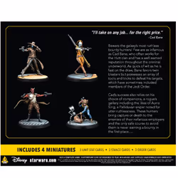 Atomic Mass Games Star Wars: Shatterpoint - Fistful of Credits: Cad Bane Squad Pack Figure