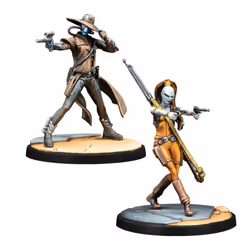 Atomic Mass Games Star Wars: Shatterpoint - Fistful of Credits: Cad Bane Squad Pack Figure