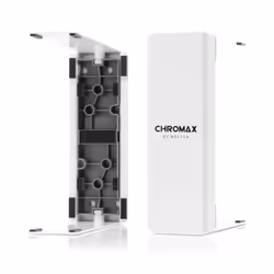 Noctua NA-HC2 CHROMAX.WHITE, Mounting kit, Aluminium, White, 128 mm, 164 mm, 1 pc(s)
