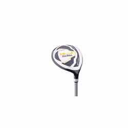 Tour Edge HL-J Junior Complete Golf Set with Bag (Left Hand, Graphite, 1 Putter, 1 Iron, 1 Wood, 3-6 YRS) Yellow