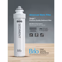 Brio Water Cooler Filter - Sediment - Compatible with Brio 300  400  500  600  700 Series - Easy Twist-On Replacement - 1 Count