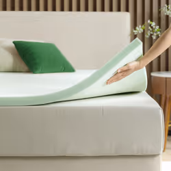ZINUS 2 Inch Green Tea Memory Foam Mattress Topper Smaller More Convenient WonderBox Packaging PressureRelieving Layers C ...