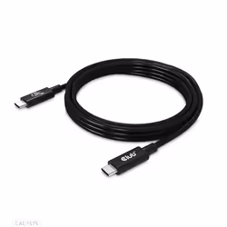 CLUB3D USB4 Gen2x2 Type-C Bi-Directional Cable 4K60Hz, Data 20Gbps, PD 240W(48V/5A) EPR M/M 2m - Additional view 4