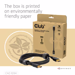 CLUB3D DisplayPort™ 2.1 VESA DP80 Certified Cable 8K240Hz 2m/6.56ft - Additional view 4