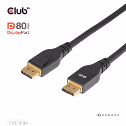 CLUB3D DisplayPort™ 2.1 VESA DP80 Certified Cable 8K240Hz 2m/6.56ft - Additional view 7