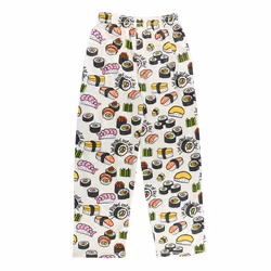 Lazy One Pajama Pants for Men  Men's Separate Bottoms  Lounge Pants  Food  Chop Sticks (Sushi Men's PJ Pant  X-Large)