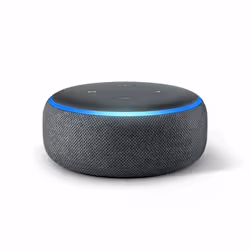 Amazon B0792KWK57, Amazon Alexa, Round, Charcoal, Android, iOS, Wired & Wireless, 802.11a, 802.11b, 802.11g