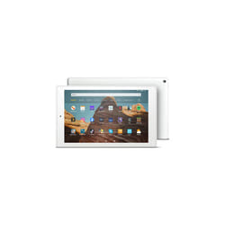 Amazon Fire HD 10 Tablet 10.1" 1080p Full HD display, 64 GB - White