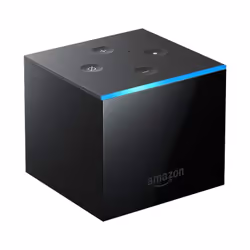 Amazon Fire TV Cube, Black, H.264, H.265, BMP, GIF, JPEG, PNG, Buttons, AC3, EAC3, FLAC, LC-AAC, MP3, PCM, Vorbis, Wave, Blue