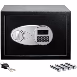 AmazonBasics 25EI safe Freestanding safe 14 L Steel Black