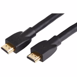 AmazonBasics HL-007311, 7.6 m, HDMI Type A (Standard), HDMI Type A (Standard), 3840 x 2160 pixels, 3D, Black